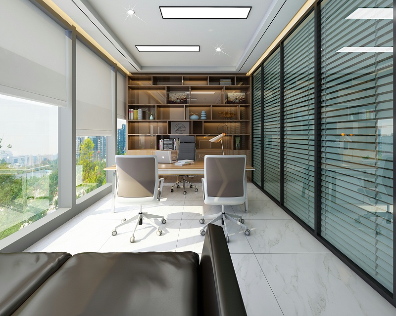 深圳辦公室裝修設(shè)計(jì)效果圖-文豐裝飾