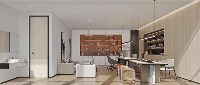 辦公室裝修效果圖-文豐裝飾