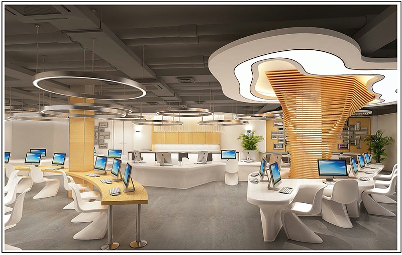 辦公室設(shè)計效果圖
