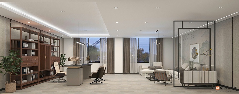 辦公室效果圖-文豐裝飾 辦公室效果圖-文豐裝飾