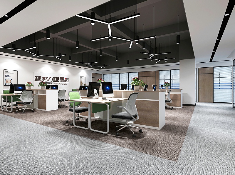 深圳辦公區(qū)裝修設(shè)計-文豐裝飾