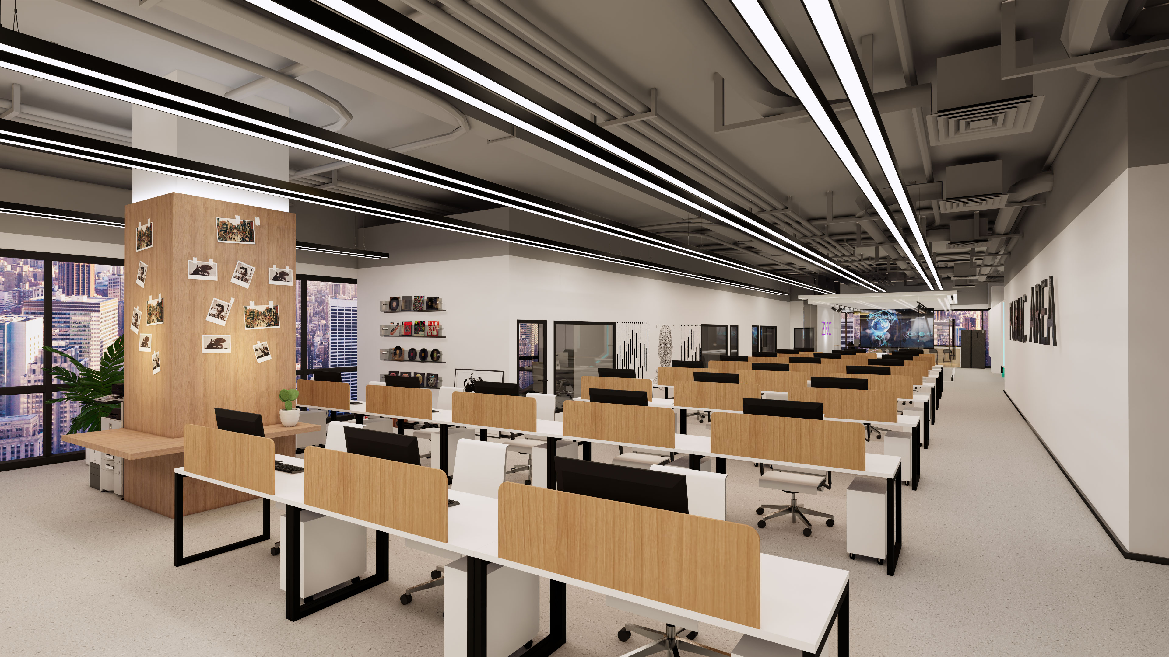 辦公室設(shè)計裝修圖片-裝修辦公室的圖片-辦公室室內(nèi)裝修圖-深圳文豐裝飾