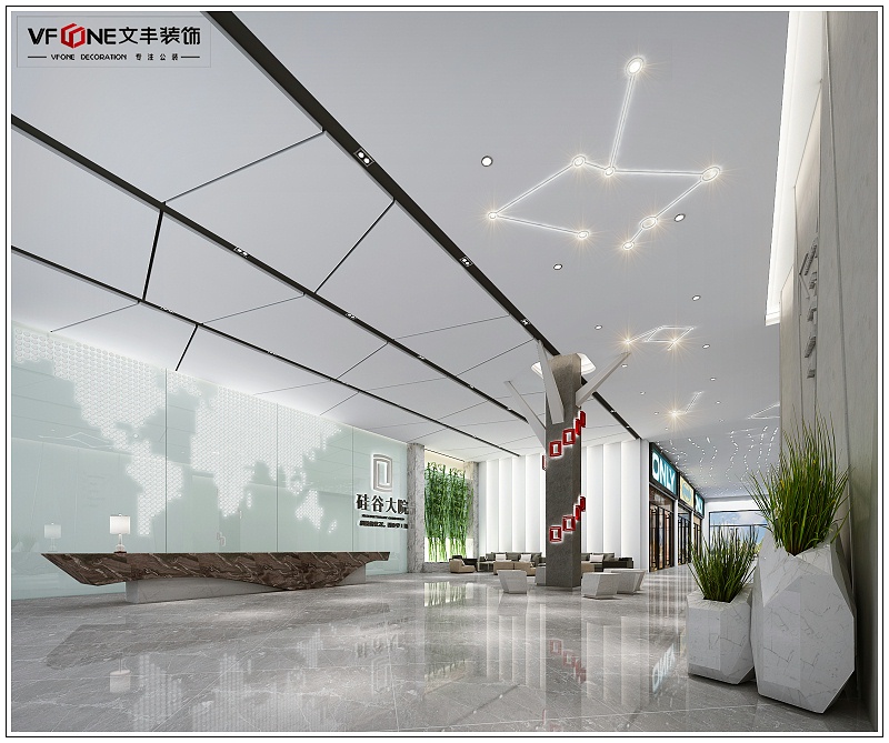 文豐裝飾寫字樓裝修效果圖