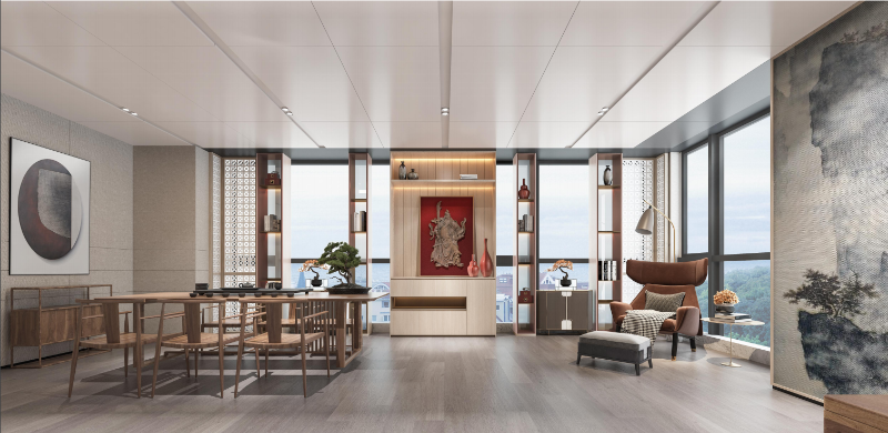 文豐裝飾辦公室裝修效果圖