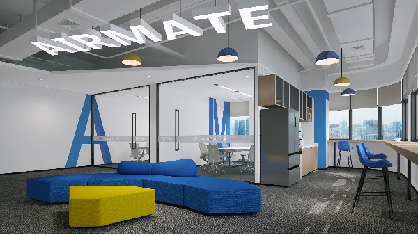 寶安區(qū)企業(yè)裝修效果圖-辦公室設(shè)計(jì)裝修-深圳文豐裝飾