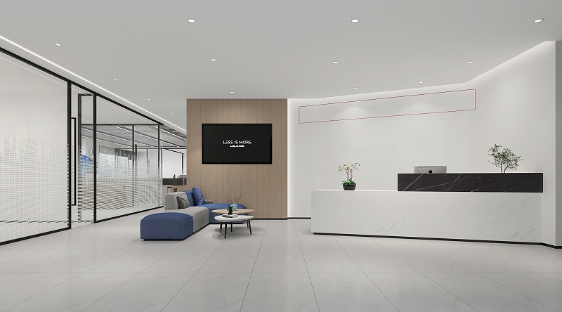 深圳思邁科新材料有限公司前廳設(shè)計(jì)-文豐裝飾