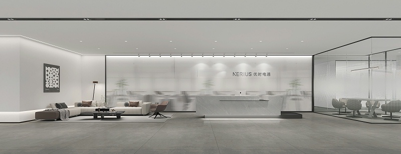 柯賽科技前臺(tái)設(shè)計(jì)-文豐裝飾