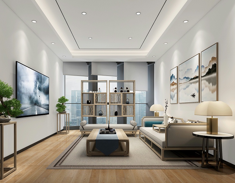 辦公室裝修-中式風(fēng)設(shè)計(jì)