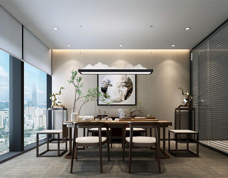 辦公室裝修-中式風(fēng)設(shè)計(jì)