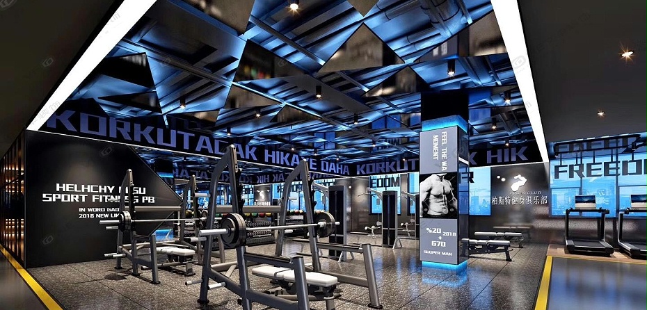 深圳健身房裝修設(shè)計(jì)公司-文豐裝飾
