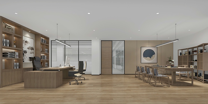 經(jīng)理室裝修設計-文豐裝飾