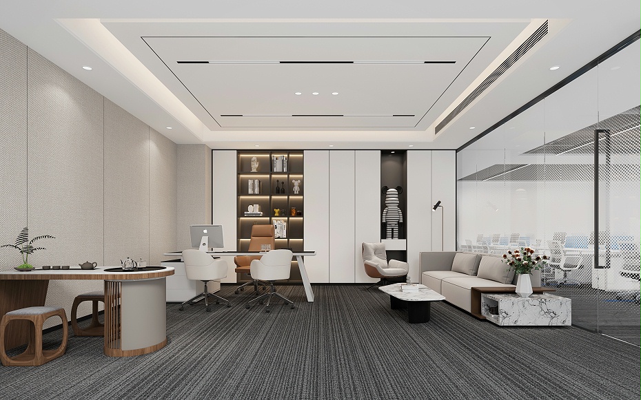 經(jīng)理室設(shè)計裝修效果圖-深圳文豐裝飾