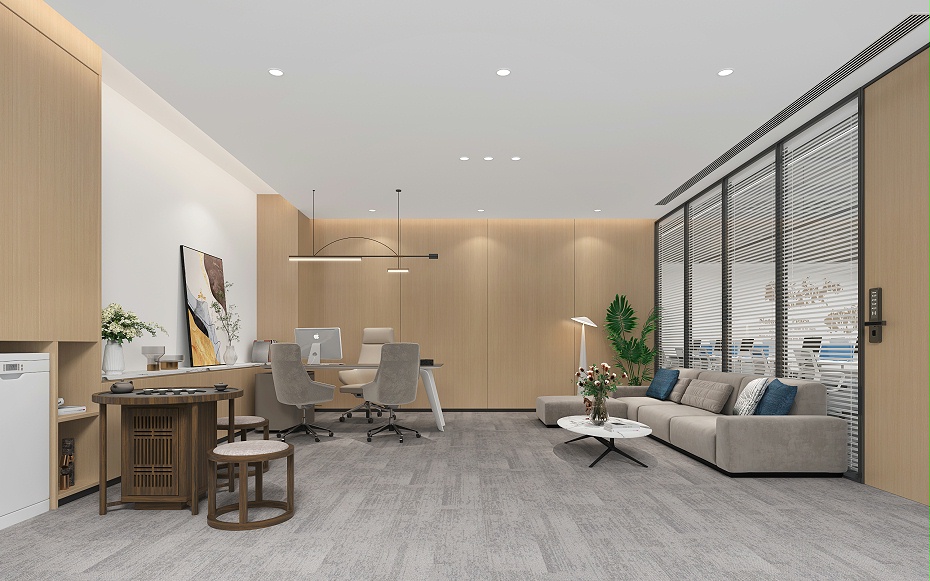 經(jīng)理室設(shè)計裝修效果圖-深圳文豐裝飾