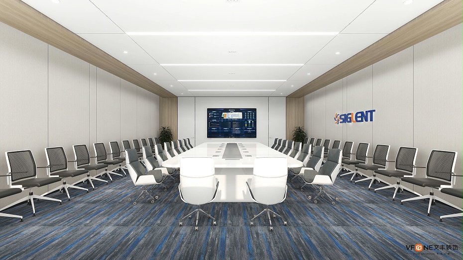 深圳辦公室裝修-會議室設(shè)計效果圖