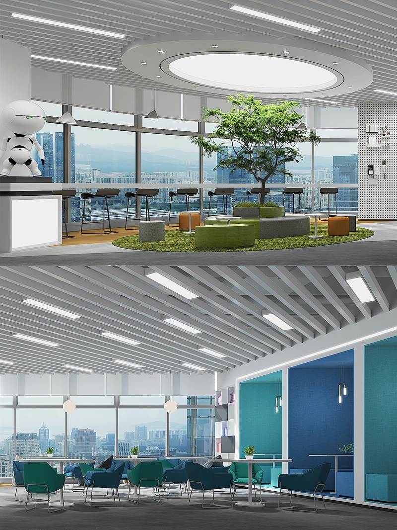 辦公室設計效果圖