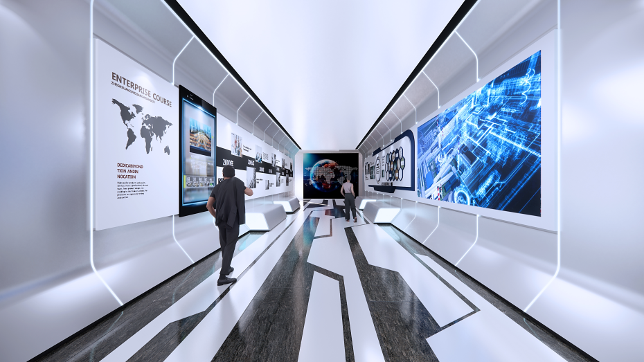 福田市民中心展廳設(shè)計(jì)-文豐裝飾