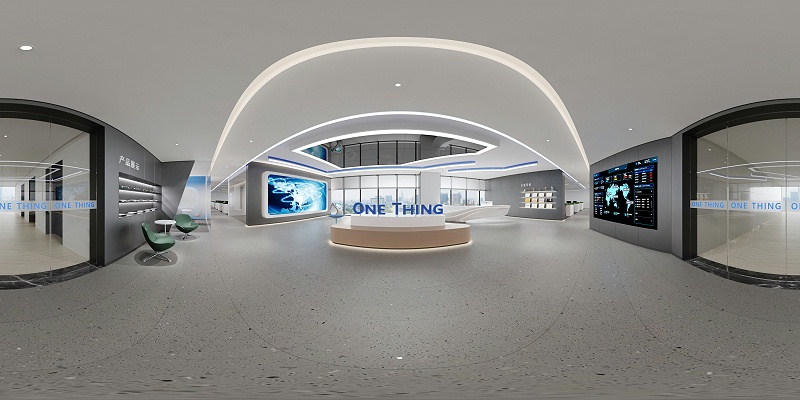 辦公室前廳設(shè)計(jì)-文豐裝飾