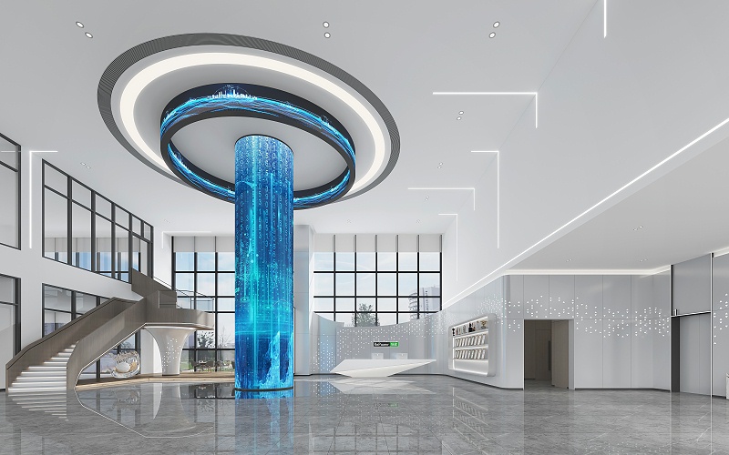 辦公室前廳設(shè)計(jì)-文豐裝飾