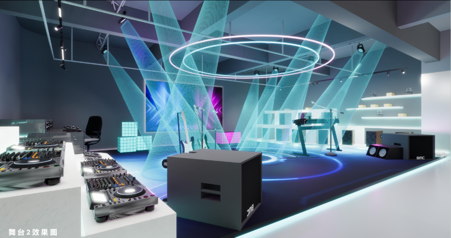 展廳裝修設(shè)計效果圖-文豐裝飾公司