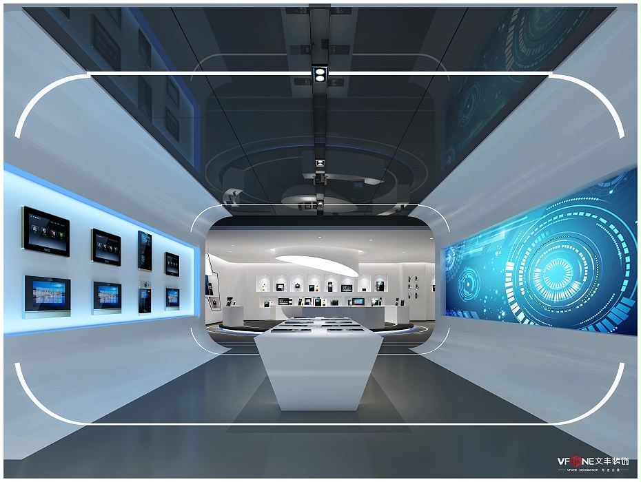 深圳展廳裝修設(shè)計-文豐裝飾