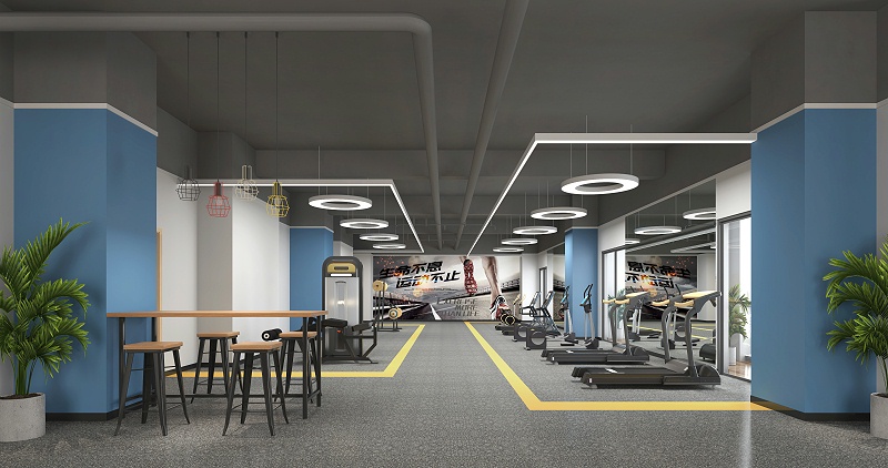 迪芬尼綜合健身區(qū)設(shè)計效果圖