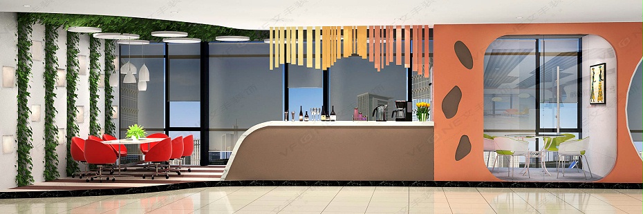 休息區(qū)設(shè)計(jì)效果圖-文豐裝飾