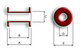 干簧管圓柱測(cè)試線圈