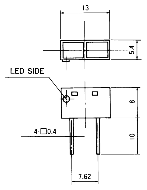 光電傳感器（光學傳感器）OM-2414尺寸規(guī)格